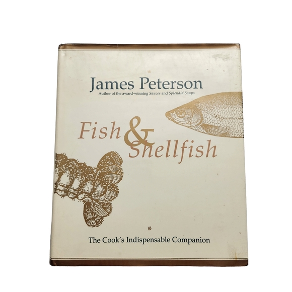 Fish & Shellfish by James Peterson 1996 HB/DJ First Edition, First Printing - Picture 1 of 14